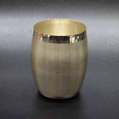 Silver Round Glass