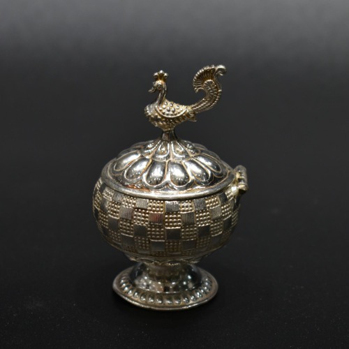 KumKum Karanda with Peacock Head