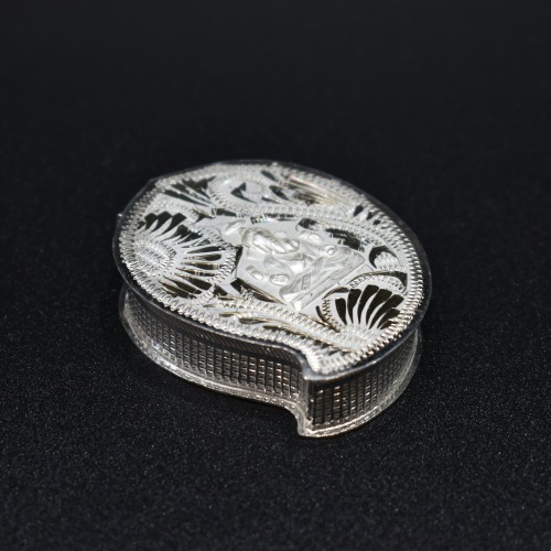 Silver Haldi Kumkum Karanda