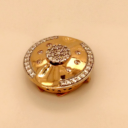 Rose Gold Brooch for Men GPN777