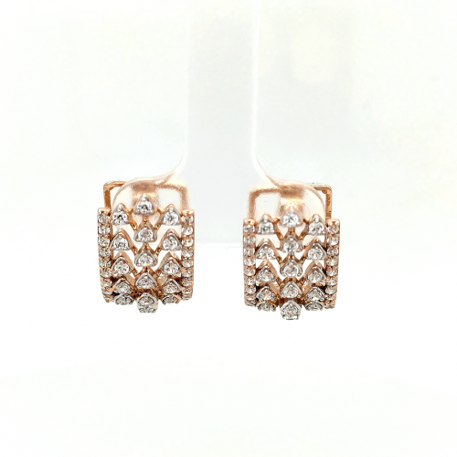 Delicate Bali with CZ Stone in Rose Gold GBL700