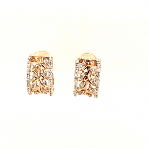 Bali with CZ Stone and Rose Gold Finish GBL698