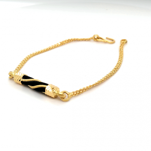 Elephant Hair Golden Bracelet for Kids GBR251