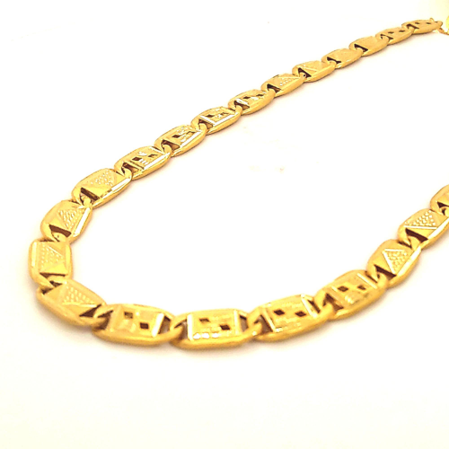 Nawabi Yellow Gold Chain for Daily Use GCS119