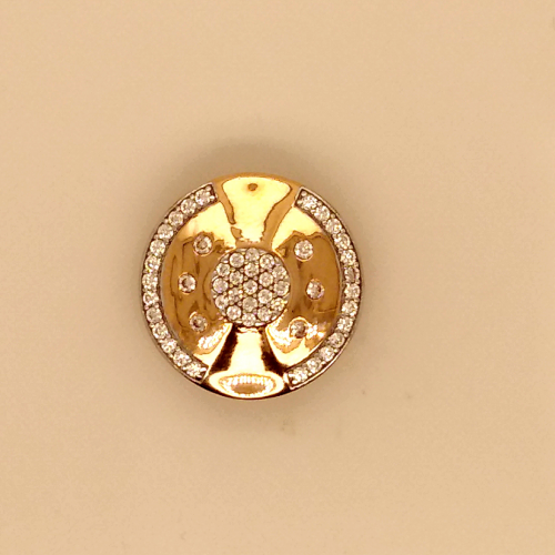 Rose Gold Brooch for Men GPN777
