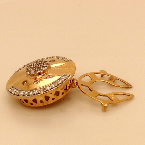 Rose Gold Brooch for Men GPN777