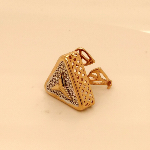 Rose Gold Plated Brooch for Men GPN782