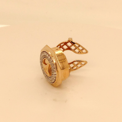 Brooch in rose gold men jewellery GPN779
