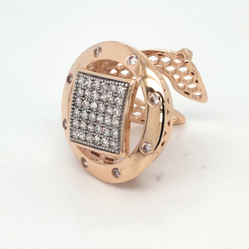 Rose Gold finished Brooch for Men GPN783