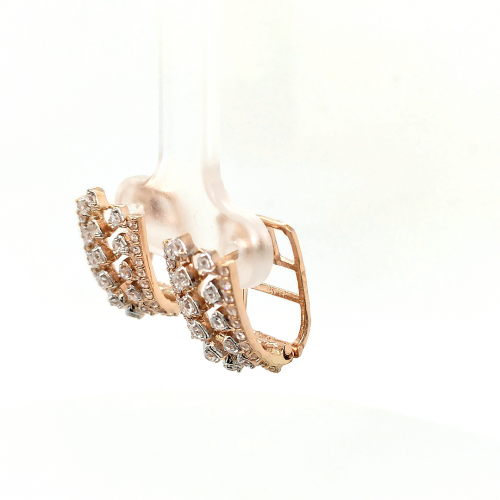 Delicate Bali with CZ Stone in Rose Gold GBL700