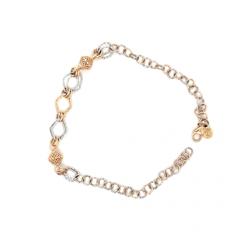 Italian Bracelet in Rose Gold GBR309