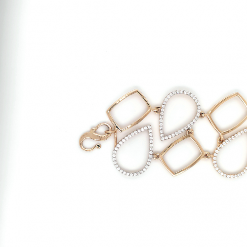 Stylish Rose Gold Bracelet for Her GBR149