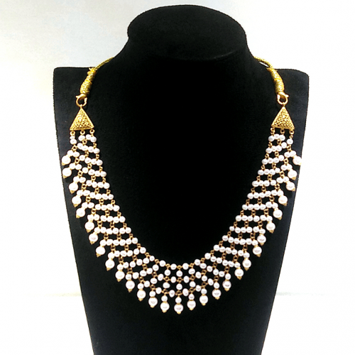 Traditional Maharashtrian Pearl Necklace