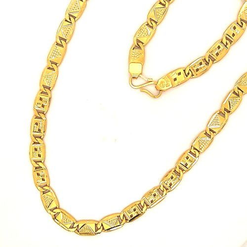 Nawabi Yellow Gold Chain for Daily Use GCS119