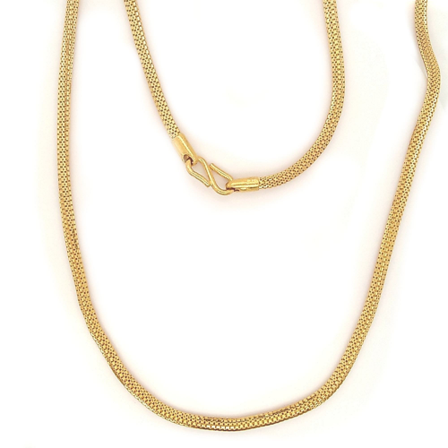 Direct Wear Regular chain of Yellow Gold for Daily Use GCL66