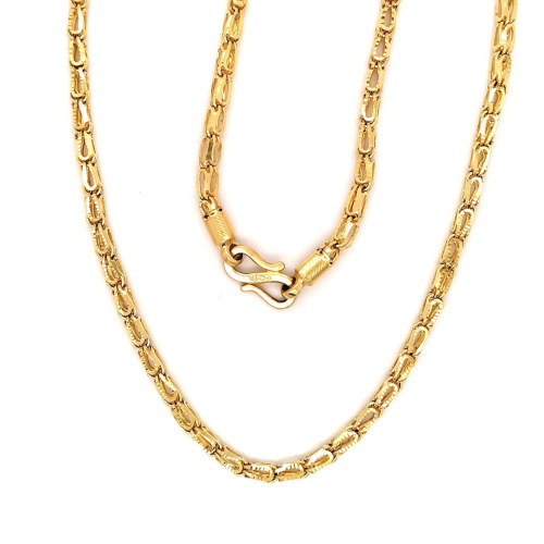 Direct Wear Hand Made yellow Gold Chain direct wear GCL7